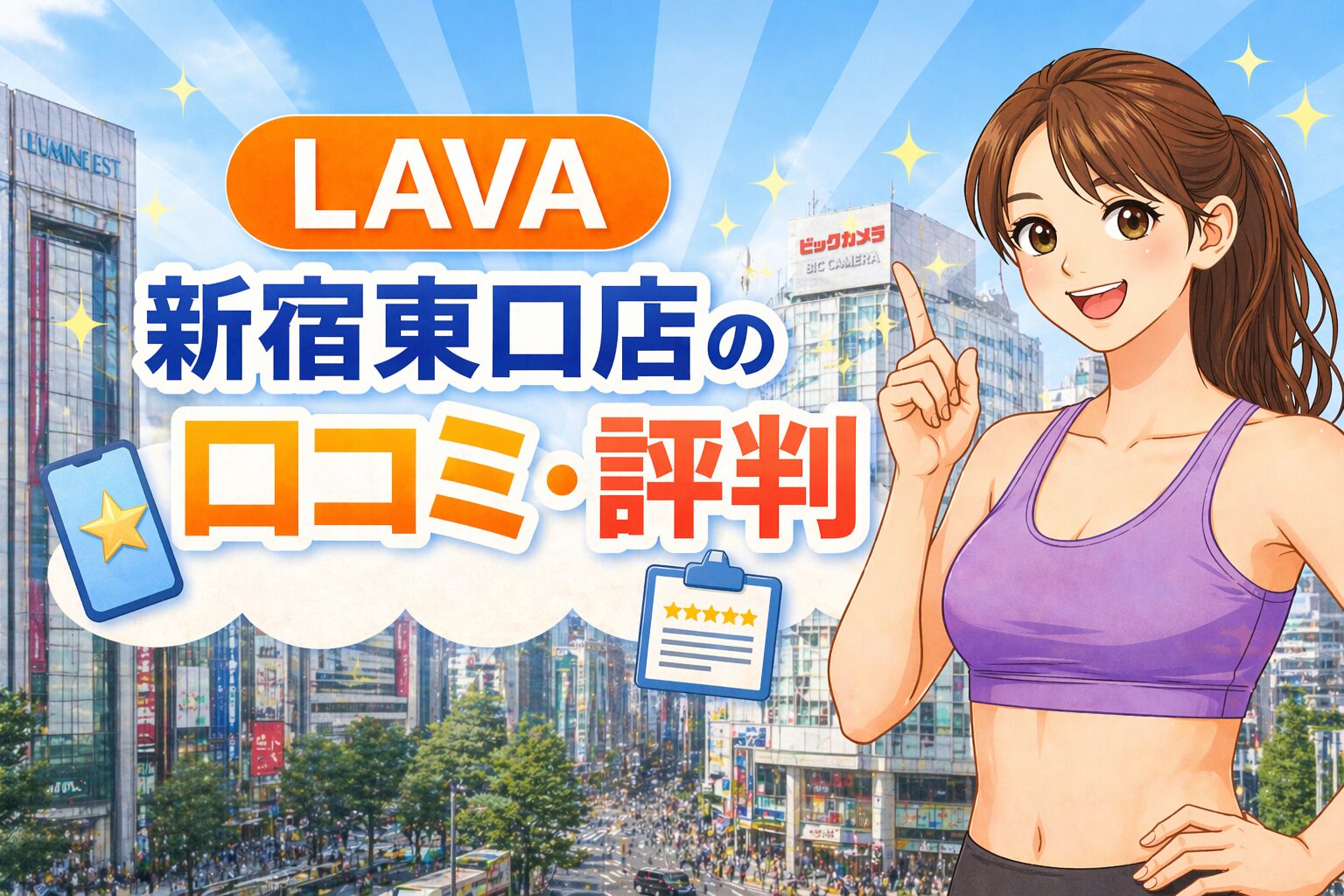 ホットヨガ ラバ 新宿東口